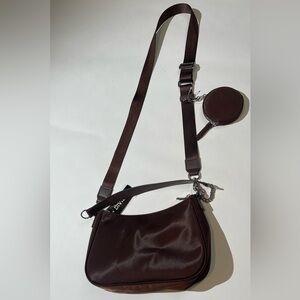 H&M Crossbody Shoulder Bag with Pouch